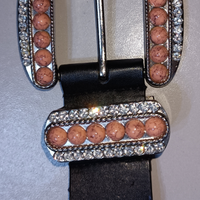 Cintura donna "CAMOMILLA"con borchie e strass