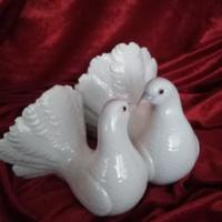 coppia colombe porcellana Lladro