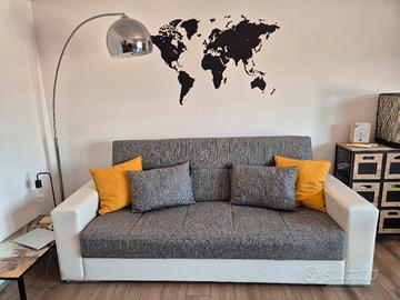 Divano letto reclinabile contenitore