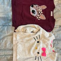 2 maglioncino bambina taglia 4-6
