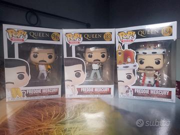 Lotto 3 Funko Pop di Freddie Mercury nuovi 