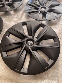 4 copri cerchi Gemini neri - Tesla Model Y 19"