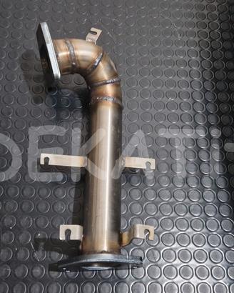 DOWNPIPE INOX TUBO CATALIZZATORE PUNTO ABARTH 500