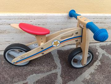 triciclo trasformabile in bici senza pedali