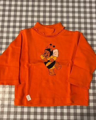 Lupetto maglia bambino Unisex dipinto a mano