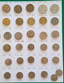 Lotto 31 Monete Belgio (Franchi Vari Anni) 1939-94