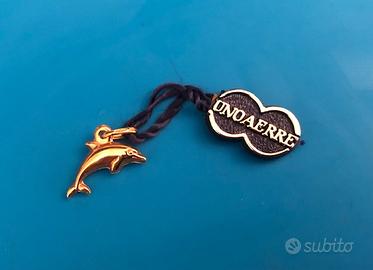 CIondolo in oro "Delfino" UNOAERRE (750/1000)  NOS