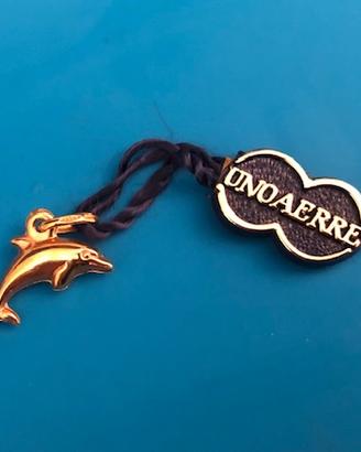 CIondolo in oro "Delfino" UNOAERRE (750/1000)  NOS
