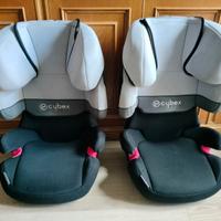 Due seggiolini auto Cybex Solution X-fix 