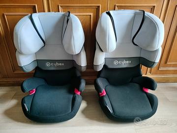 Due seggiolini auto Cybex Solution X-fix 