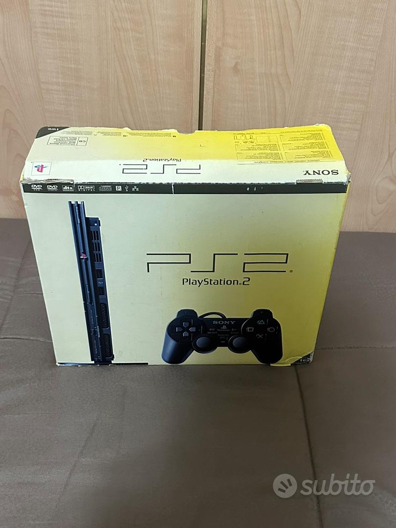 PlayStation 2 PS2 slim boxata +acc+giochi SINGSTAR - Console e Videogiochi  In vendita a Napoli