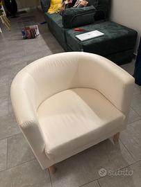 Poltrona IKEA Solsta Olarp panna