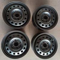 Cerchi Ferro Ford 6 X 15 ET 52,5 4 Fori 4 Pezzi