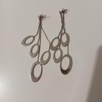 Orecchini in acciaio inossidabile fossil steel