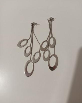 Orecchini in acciaio inossidabile fossil steel