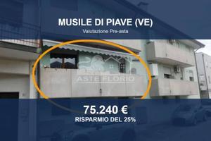 Immobile in asta di 81 m² con box auto a Musile di