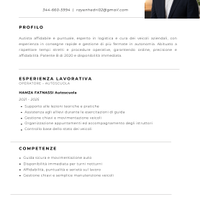 Autista Patente CE + CQC Merci - Disponibilità Im