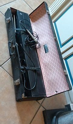 Impianto karaoke piano bar cassa amplificatore