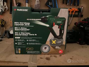 Parkside trapano avvitatore percussione nuovo 20v 