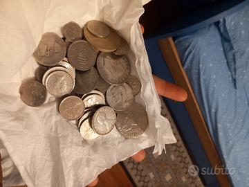 Monete Argento 370 grammi 