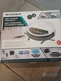 robot aspirapolvere e lavaggio Silvercrest 