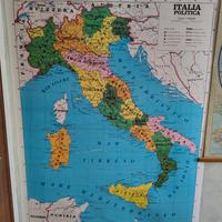 carte geografiche plastificate