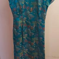 Vestito Qipao o Cheongsam tradizionale cinese