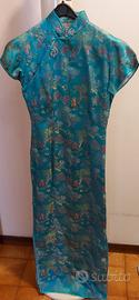 Vestito Qipao o Cheongsam tradizionale cinese