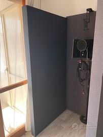 3 pannelli fonoassorbenti lana di roccia grandi