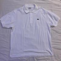 Polo Lacoste bianca nuova