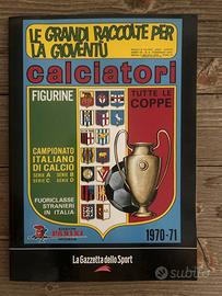 Album ristampa calciatori 1970/71 panini