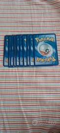 collezione 10 carte pokemon 