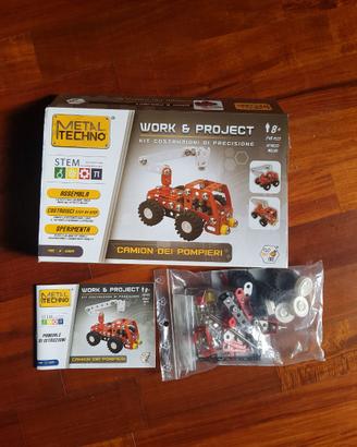 Gioco bambini - Metal Techno S: camion dei pompier