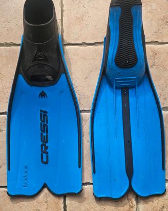 Pinne Bambino CRESSI SUB blu taglia 31 - 32