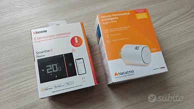 Termostato BTicino Smarther2 + valvola Netatmo