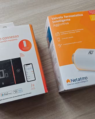 Termostato BTicino Smarther2 + valvola Netatmo