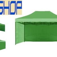 GAZEBO PROF RICHIUDIBILE BIANCO 3X4,5 mt pareti
