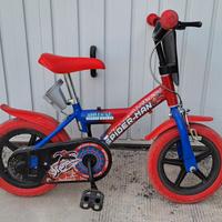 Bici bimbo 2-4 anni 12 pollici - Spider man