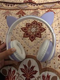 LED Cat Ear Wireless Bluetooth Headphones
