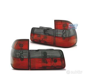 FANALI BMW SERIE 5 E39 95-00 ROSSO AFFUMICATO TOUR