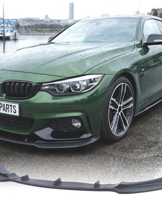 SPOILER LIP PER BMW F32 F33 F36 PACCHETTO M NERO O
