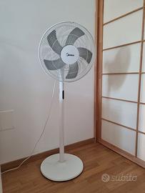 Ventilatore a piantana con teleconando midea