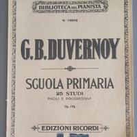 G. B. DUVERNOY - Scuola Primaria 25 studi - antico