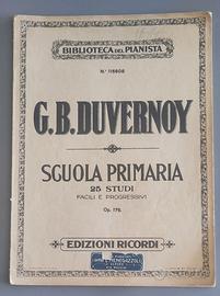 G. B. DUVERNOY - Scuola Primaria 25 studi - antico