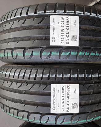 2 Pneumatici 215/55 R17 Orium Uhp