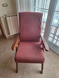 Poltrone reclinabili imbottite