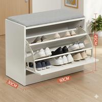 Scarpiera panca scaffali mensole ripiani legno mdf