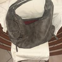 borsa scamosciata