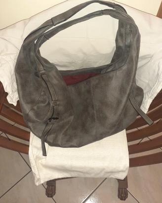 borsa scamosciata