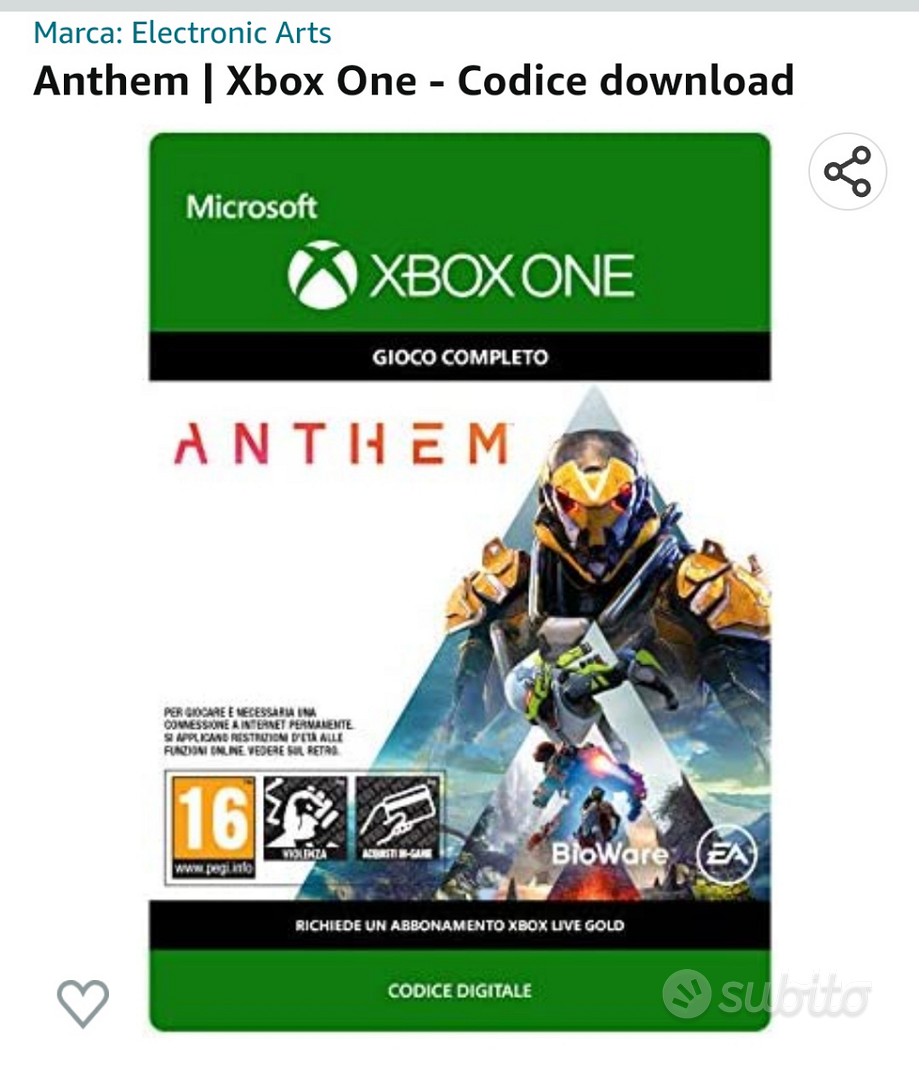Код цифровой версии игры. Anthem (Xbox one). Anthem Xbox one s. Anthem ps4. Anthem Xbox one обложка полностью.